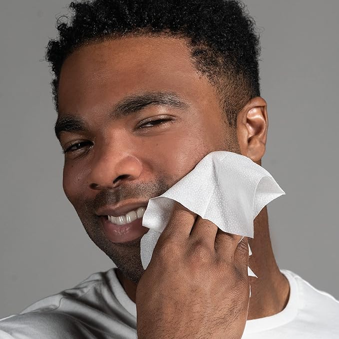 Anthony Day Cream SPF 30 Men’s Face Moisturizer with Sunscreen 3 Fl Oz Glycolic Exfoliating & Resurfacing Wipes 30 Sheets per Bag