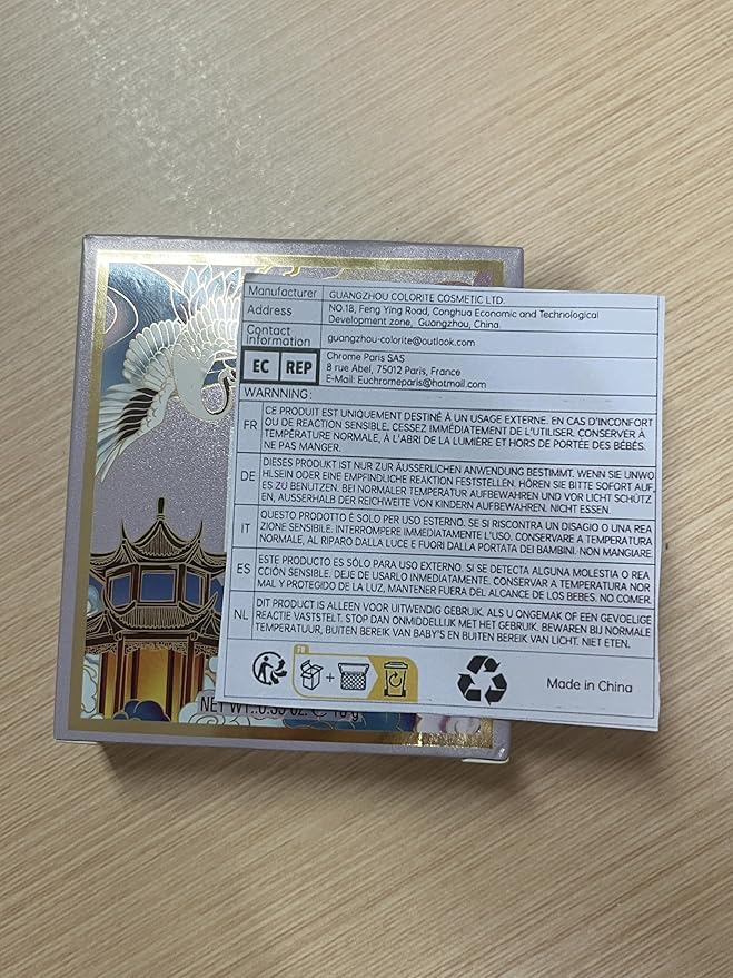 CATKIN Powder Blush for Cheek Blusher Natural Shimmering Blush & Highlight 2 in 1 Creamy Blendable Baked Blush Palette 10g C02 Lovely Cheek