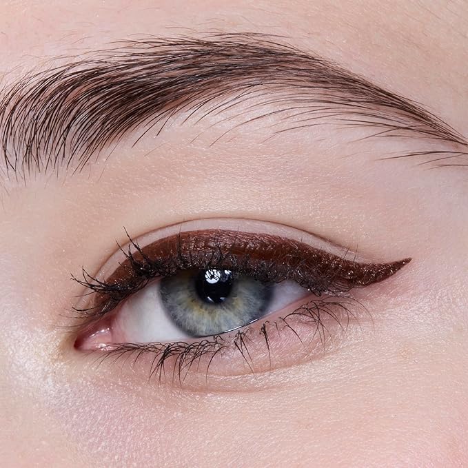 e.l.f. H2O Proof Eyeliner Pen, Felt Tip, Waterproof, Long-Lasting, High-Pigmented Liner For Bold Looks, Vegan & Cruelty-Free, Deep Brown