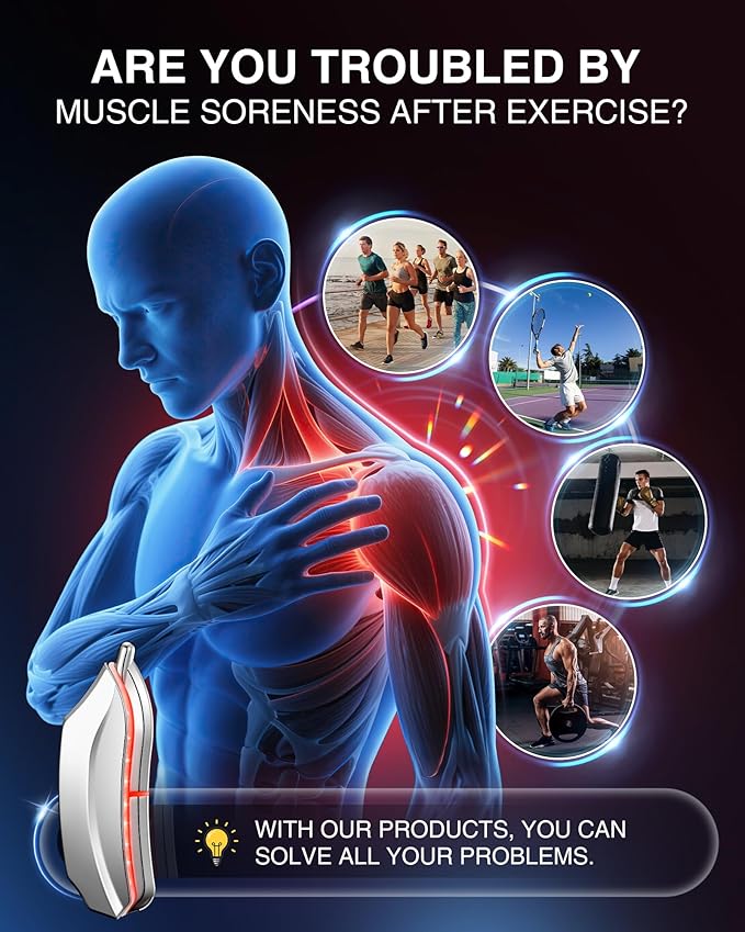 kensen Heated Muscle Scraper Tool - 2025 New Electric Fascial Knife for Deep Tissue Massage with Light-Care 4 Modes 3 Heating 3 Vibration for Athletes Workers Soothing Whole Body Gua Sha Tool Gift