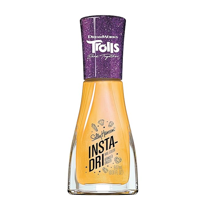 Sally Hansen Insta-Dri x Trolls Nail Polish Collection - Viva Power - 0.31 fl oz