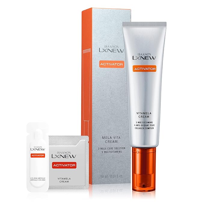 ISA KNOX LXNEW VITAMIN Cream Set (64 ml/2.16 fl oz) - Skin tone, Blemish Recovery/Hyperpigmentation Treatmen. Multivitamins, Antioxidant Collagen Complex.