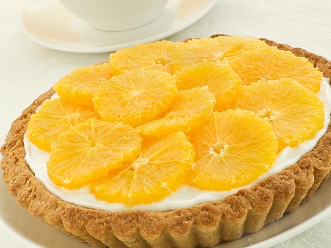 Orange Emulsion for Baking - Natural Flavoring Blend for Cookies, Cakes, Ice Cream, Smoothies, Beverages & More - 16 fl oz Kosher, Pure Orange Emulsion by Collective Aromas Co.