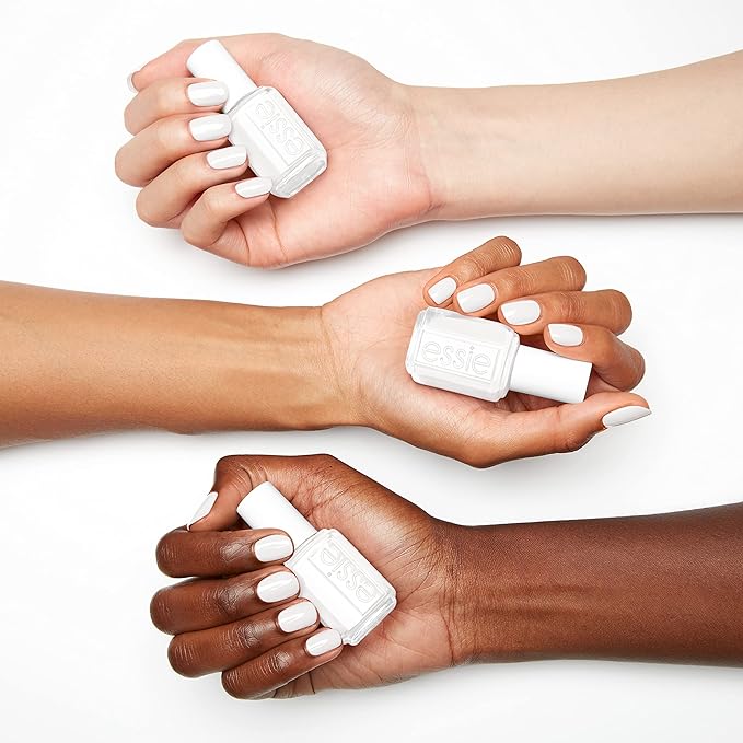 essie nail polish, Ballet French Manicure Kit, a sheer pink and a white nail polish, 8-free vegan, 1 kit