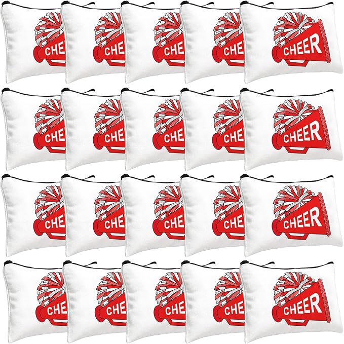 20 pcs cheer makeup bag