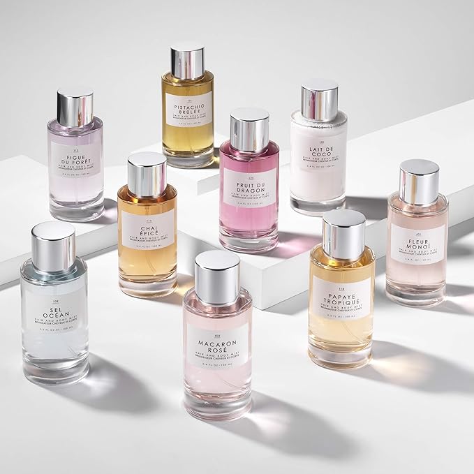 Le Monde Gourmand Figue du Forêt Hair & Body Mist - 3.4oz (100ml) - Fig, White Tea and Sweet Almond Milk Fragrance Notes