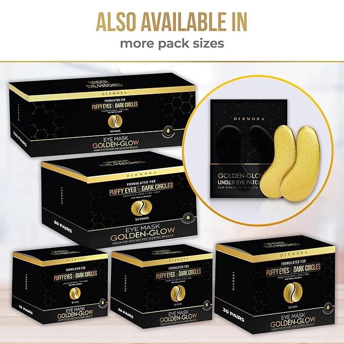 Dermora golden glow under eye