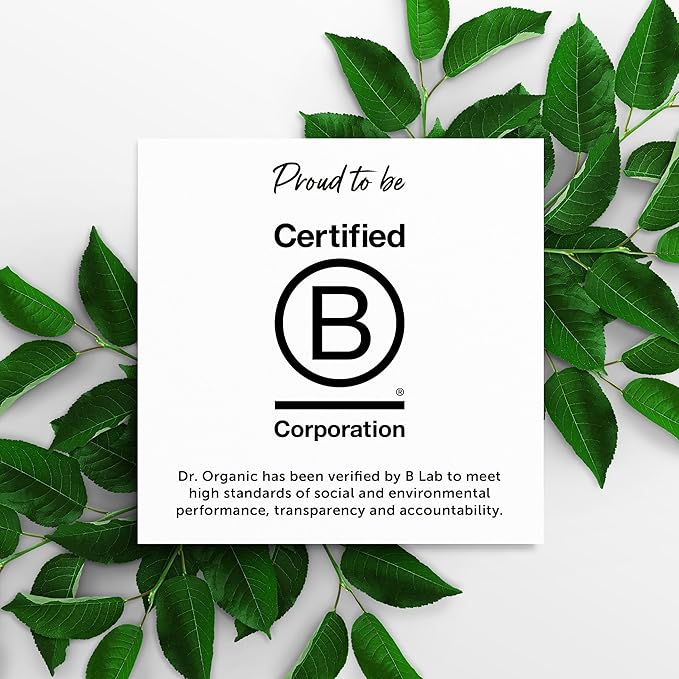 Dr. Organic Rose Otto Facial Serum | Nourishes and Smoothes Skin, Promotes Healthy Aging, Natural, Certified Organic, Paraben & SLS-Free, 30 mL / 1 fl oz