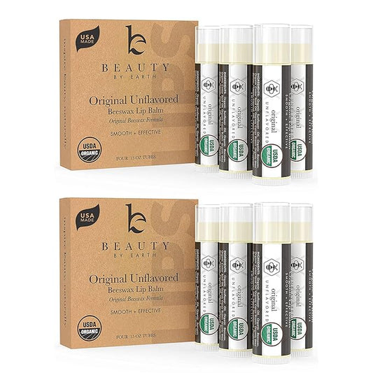 Organic lip balm pack -