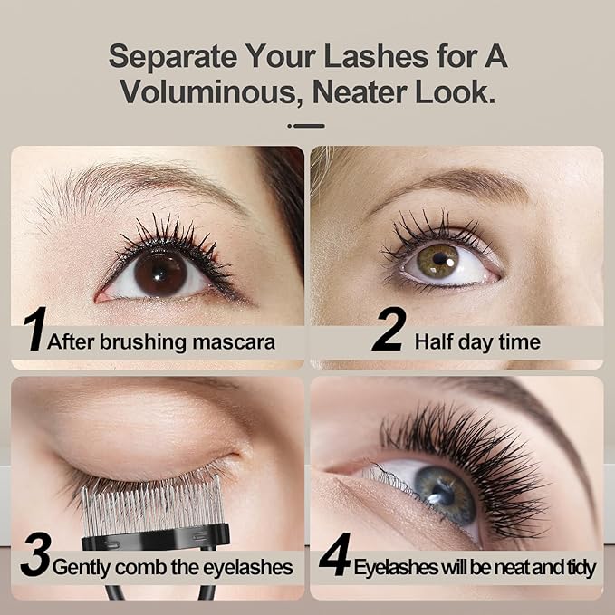 Eyelash Comb Lash Separator Brush Mascara Clump Remover Professional Eye Makeup Tools