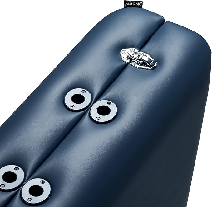 Master Massage Coronado Portable Massage Table Pro Package- Adjustable Height, Working Capacity of 750 lbs. and 3-Inch Foam Cushioning- Tattoo Bed, Lash Table- Royal Blue