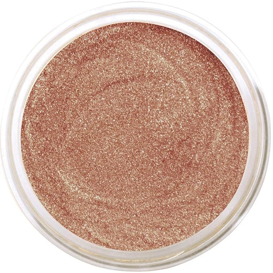 BellaTerra Cosmetics Mineral Bronzer – Travel Compact Vegan Tanning Contour Powder for Face & Body – Soft Synthetic Bristles for Smooth Foundation, Powder (Sunset Kiss)