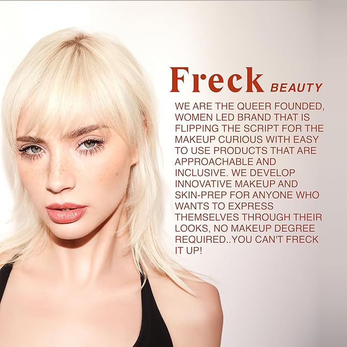 Freck Beauty, The Original Freckle Pen, Mini (Travel Size) Natural-Looking, Buildable and Long-Lasting Faux Freckles with Clean, Vegan Formula, All Skin Tones (FRECK OG)