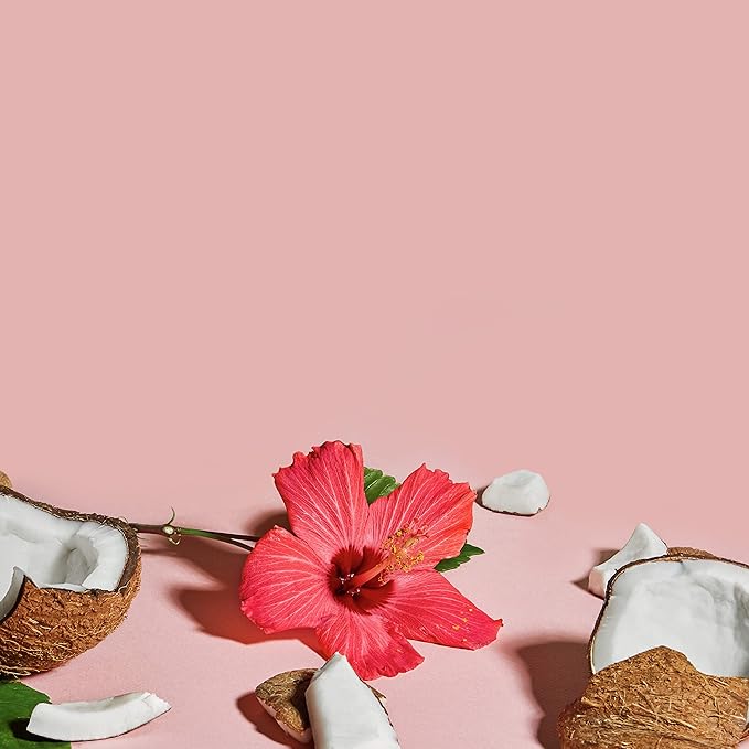 SheaMoisture Moisturize and Define Shampoo, Conditioner and Styling Milk for Curly Hair Care Coconut and Hibiscus with Shea Butter and Coconut Oil