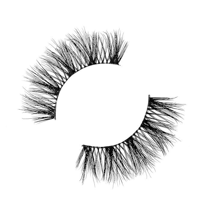 VEYESBEAUTY False Eyelashes Wispy Lashes Lightweight Natural Look Fluffy 3D Layered Volume Faux Mink Thin & Invisible Band BoldBloom Lashes, Comfortable and Reusable, 5 Pairs