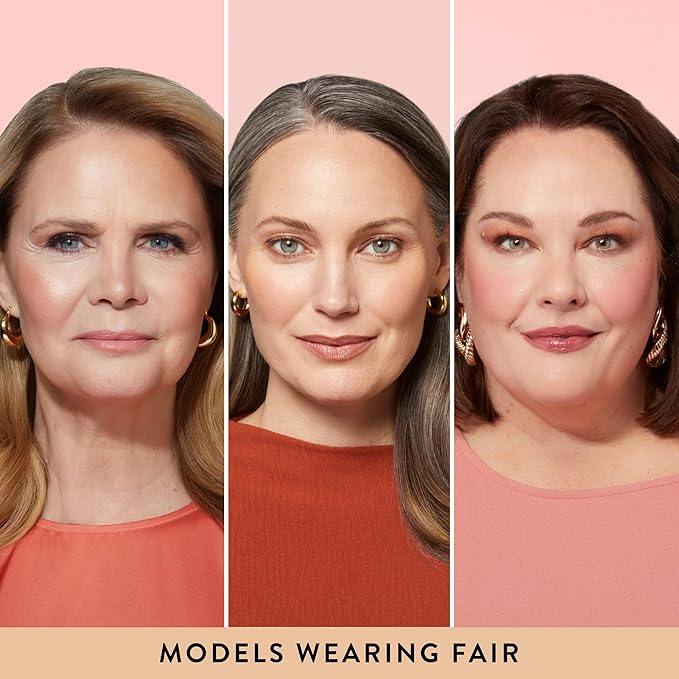 LAURA GELLER NEW YORK Baked Balance-N-Glow Illuminating Foundation - Fair - Buildable Sheer to Light Coverage - Satin Finish