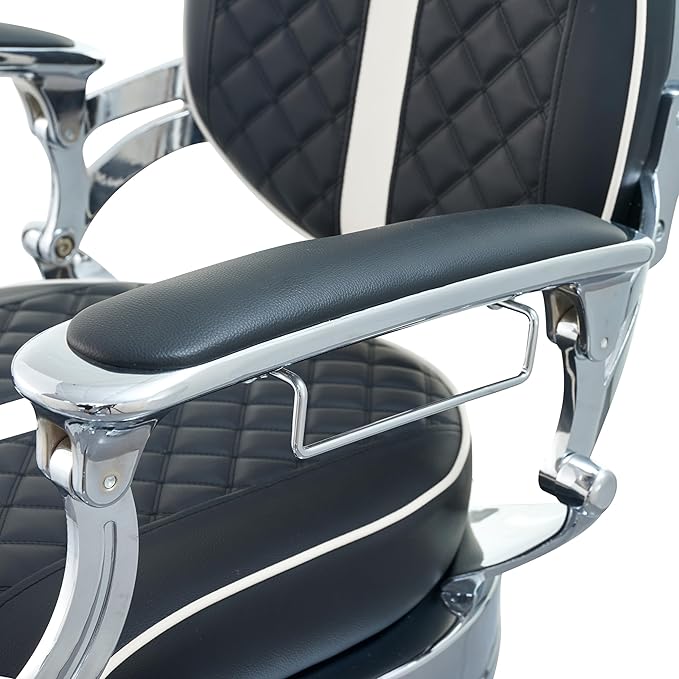 Vintage Barber Chair for Hairdressers Heavy Tattoo Shampoo Beauty Salon Equipment (Square)