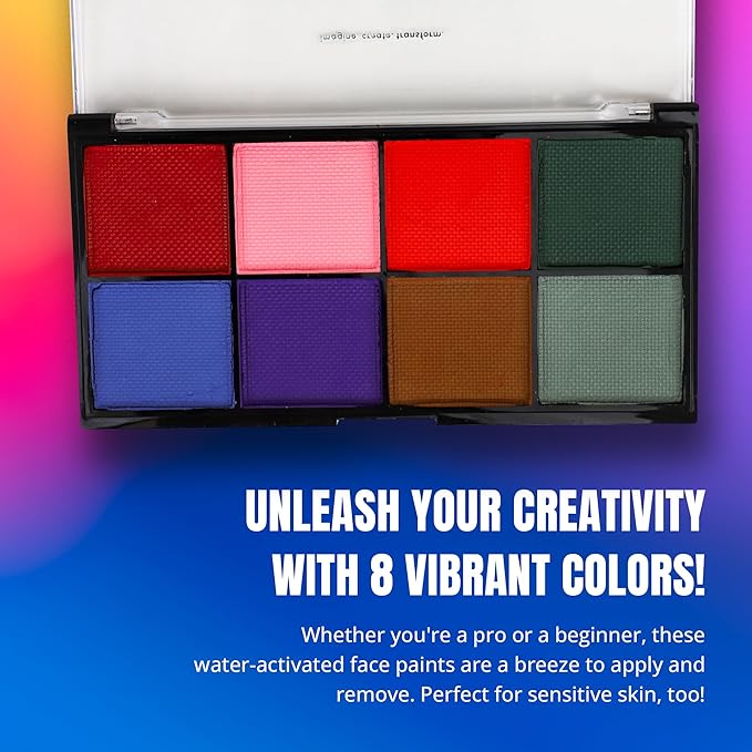 Professional Face Painting Palette - Skin Friendly Face 5g