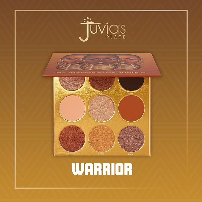 Juvia's Place Palette The Warrior - Warm Golds,