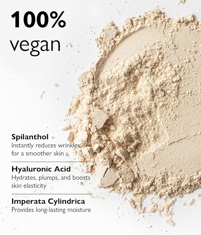 Biotulin - Hydrolon 0.7oz - Anti-wrinkle moisturizing powder with Spilanthol and Hyaluronic Acid - Smooth skin and radiant complexion