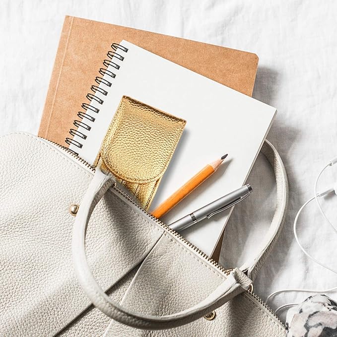 Eyebrow Tweezer Set, 4 Pcs Professional Stainless Steel Tweezers for Women, Precision Tweezer for Facial Hair, Splinter and Ingrown Hair Removal（Glod）