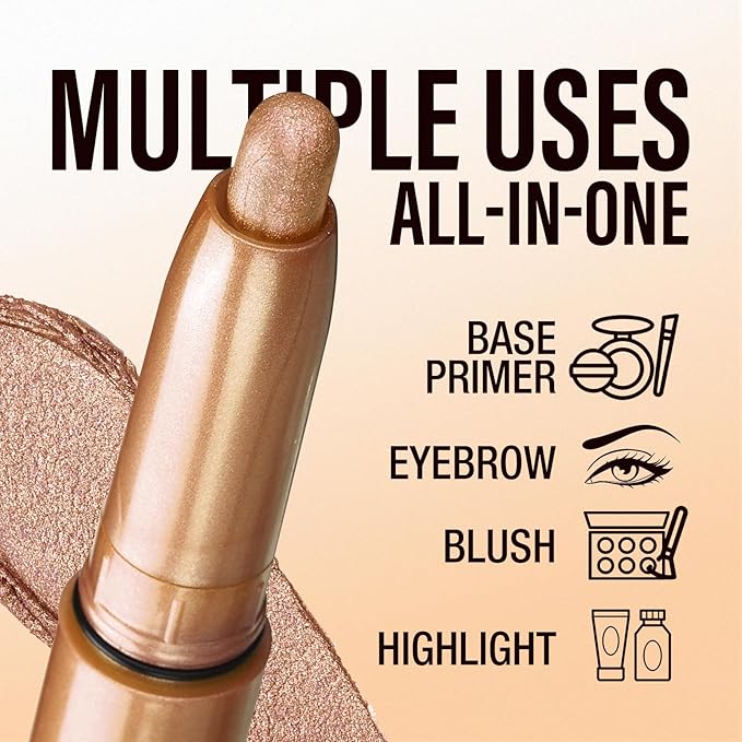 Jolilab Eyeshadow Stick Set, 2 Colors Matte Professional Bright-Colored Contouring and Highlight Eyeshadow Stick, Cream Waterproof Long Lasting High Pigmented Eye Shadow. (2, 01+21 2pcs)