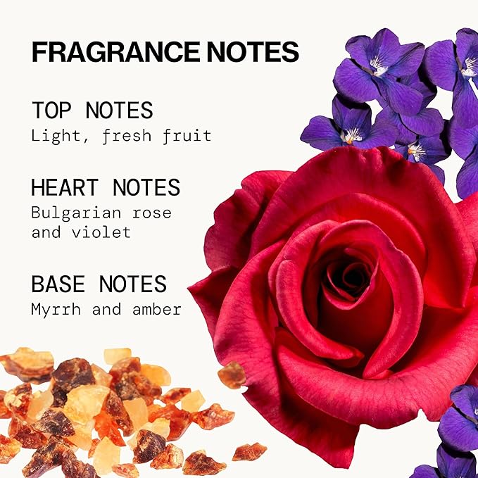 Pacifica Beauty, Persian Rose Clean Fragrance Spray Perfume, Made with Natural & Essential Oils, Fresh Rose Scent, Vegan + Cruelty Free, Phthalate-Free, Paraben-Free, Gifts for Her, 29 ml. 1 fl. oz