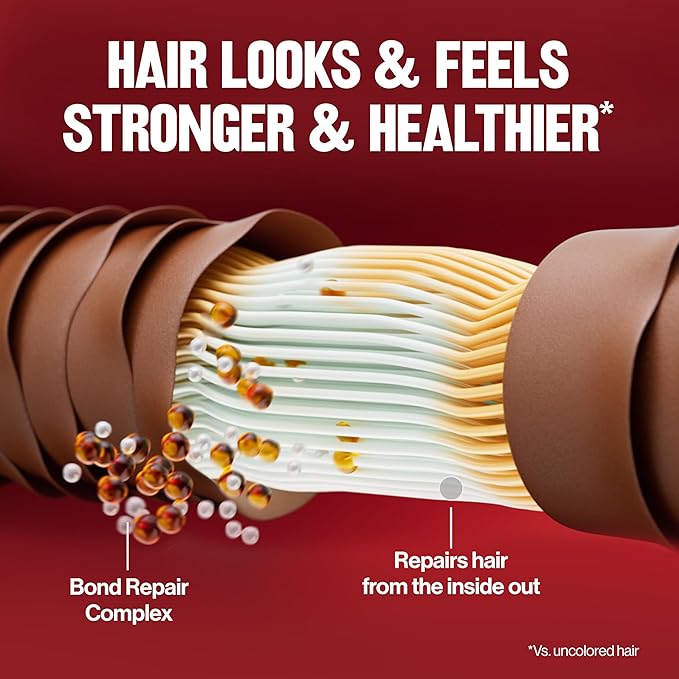 Revlon ColorSilk with Bond Repair Complex, Blonde Permanent Hair Color, 100% Gray Coverage, Ammonia Free Hair Dye, Vegan Keratin, 85B Strawberry Blonde (Pack of 3)