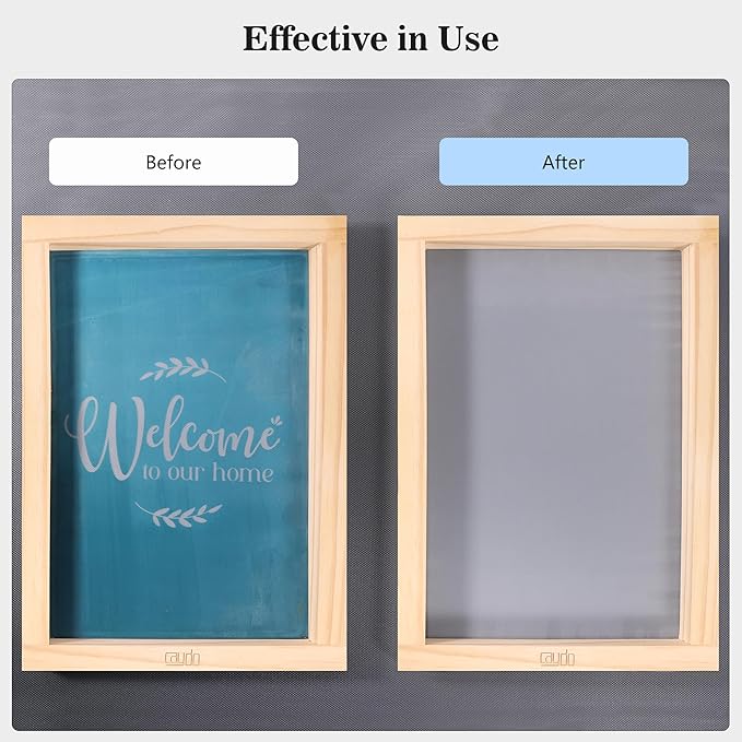 Caydo Screen Printing Emulsion Remover Kit Includes Silk Screen Photopolymer Emulsion Stencil Remover (Mix - 2000oz) - Screen Printing Supplies