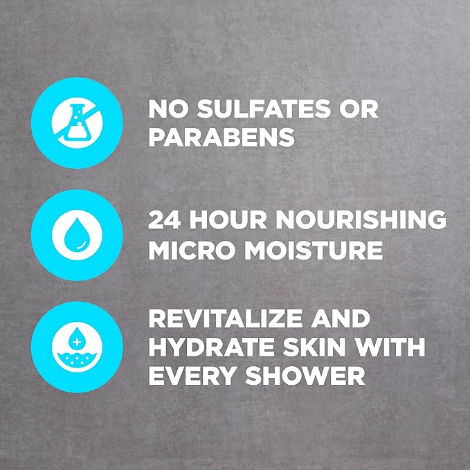 DOVE MEN + CARE Relaxing Blue Eucalyptus + Birch Body and Face Wash with 24-Hour Nourishing Micromoisture Technology Body Wash for Men 30 oz