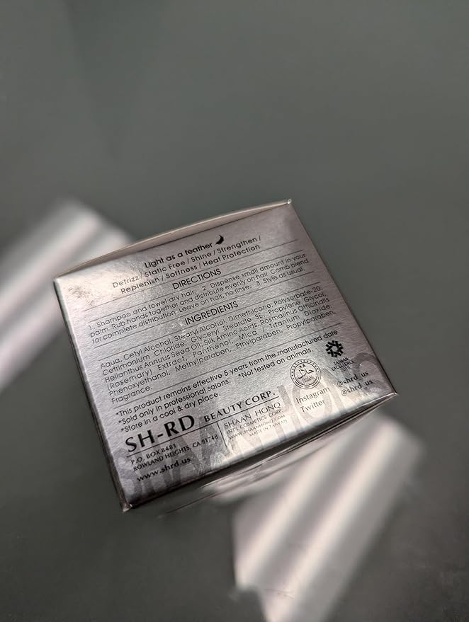 SH-RD Protein Cream for Dry Damaged Hair | Leave-In Protein Hair Treatment to Restore, Revitalize, and Repair Split Ends | Conditioning Haircare Product for All Hair Types - 1.69oz/50ml