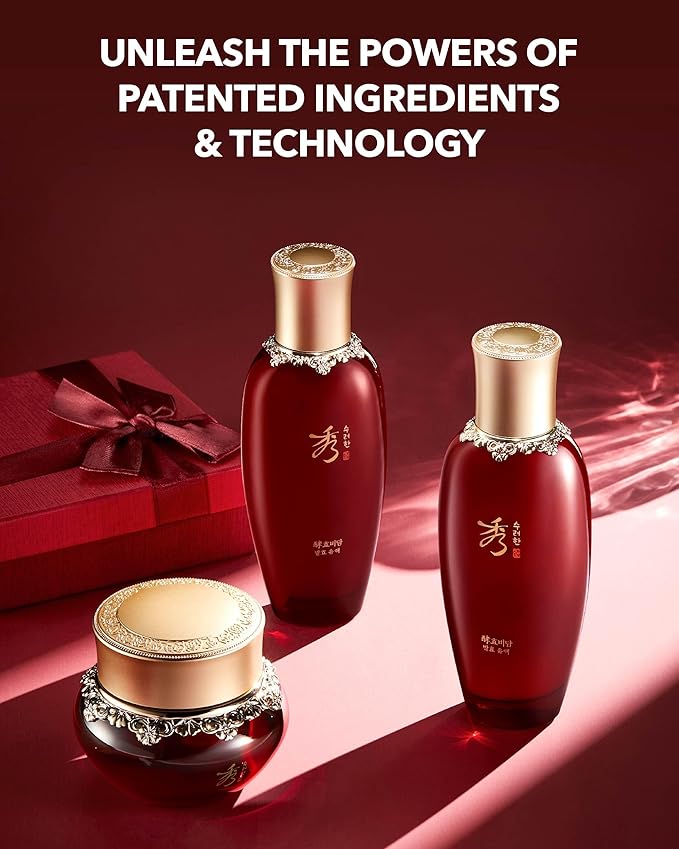 Sooryehan Hyobidam (Fermented Emulsion, 5.1fl oz) - Korean Skin Care. Moisturizing and Nourishing Facial Moisturizer by LG Beauty. Wild Ginseng.