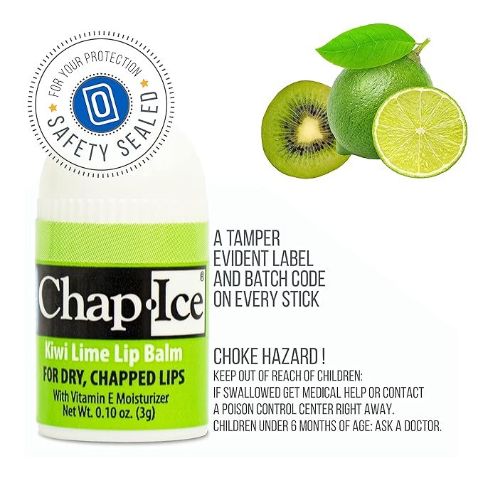 Chap-Ice® | 12-Count Mini Kiwi Lime (0.10oz/3g
