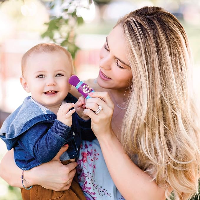 BOB KIDS SPF 30 Brush On Mineral Powder Sunscreen, Broad Spectrum, Water Resistant 80 Mins, Easy to Apply for Kids and Babies, Mfg in USA