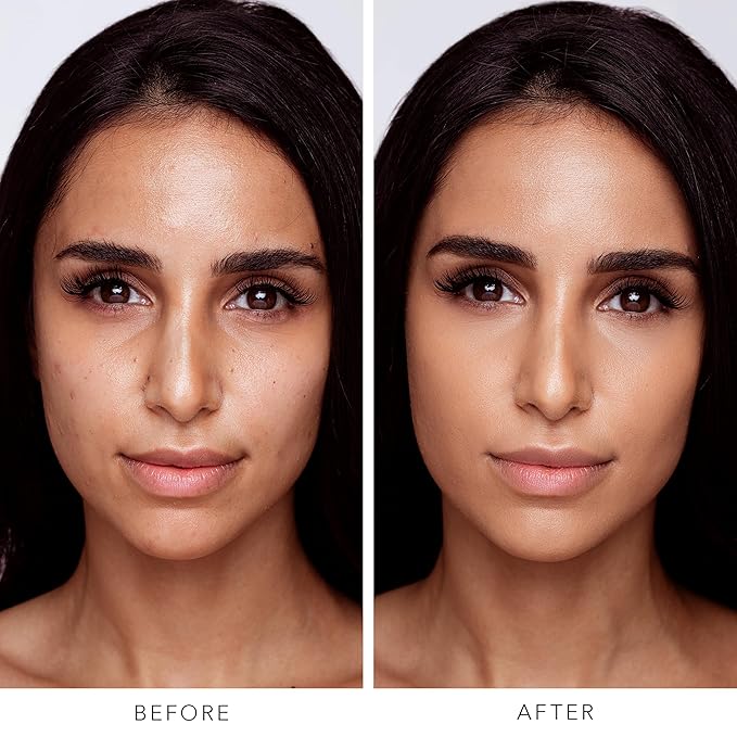 Jouer Essential High Coverage Liquid Concealer - Brightening Concealer - Color Corrector for Under Eye Dark Circles, Spot Coverage, and Eye Primer - Soft Matte Finish, Ginger