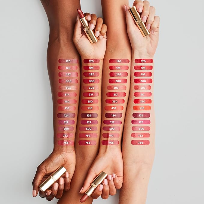 L'Oreal Paris Colour Riche Original Creamy, Hydrating Satin Lipstick with Argan Oil and Vitamin E, Maison Marais , 1 Count