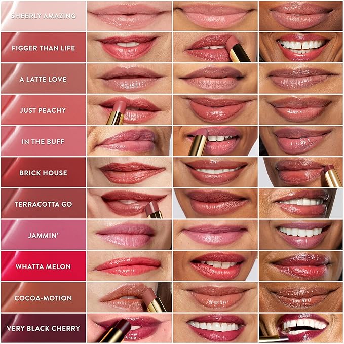 LAURA GELLER NEW YORK Jelly Balm Moisturizing Tinted Lip Balm - A Latte Love - Hydrating Vitamin E - Semi-Shine Finish