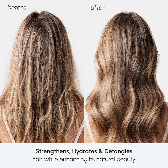 MAREE Leave In Conditioner for Dry Damaged Hair - Leave In Conditioner for Curly Hair - Care for Women & Men with Keratin & Argan Oil - Fine Spray Alternative Moisturizer - Acondicionador Para Cabello