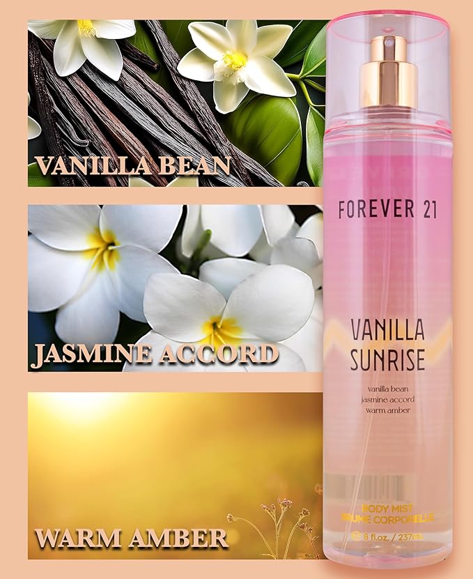 Vanilla Sunrise Body Mist, 8 fl.oz., by Forever 21