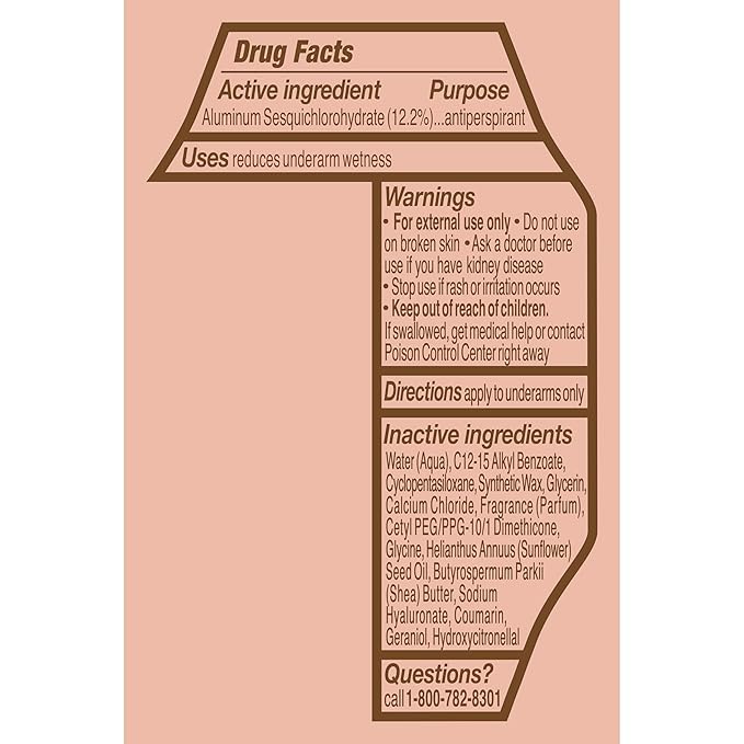 SheaMoisture Antiperspirant Deodorant Stick Moisturizing Raw Shea Butter & Hyaluronic Acid 2 Count for 48HR Sweat & Odor Protection with No Parabens & No Mineral Oil 2.6 oz