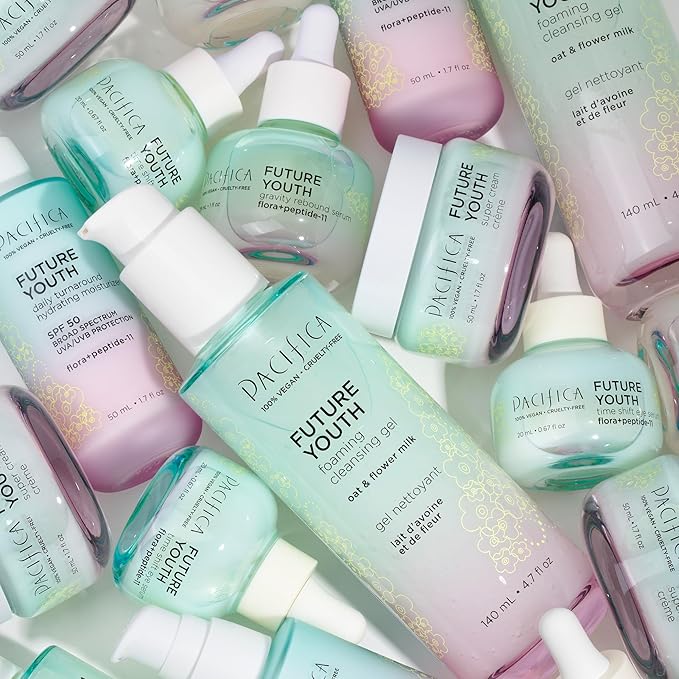 Pacifica Future Youth Super Cream – Daily Anti-Aging Moisturizer for All Skin Types, Lightweight Hydration with Advanced Peptides & Antioxidants, Improves Firmness & Elasticity, Vegan & Clean Beauty