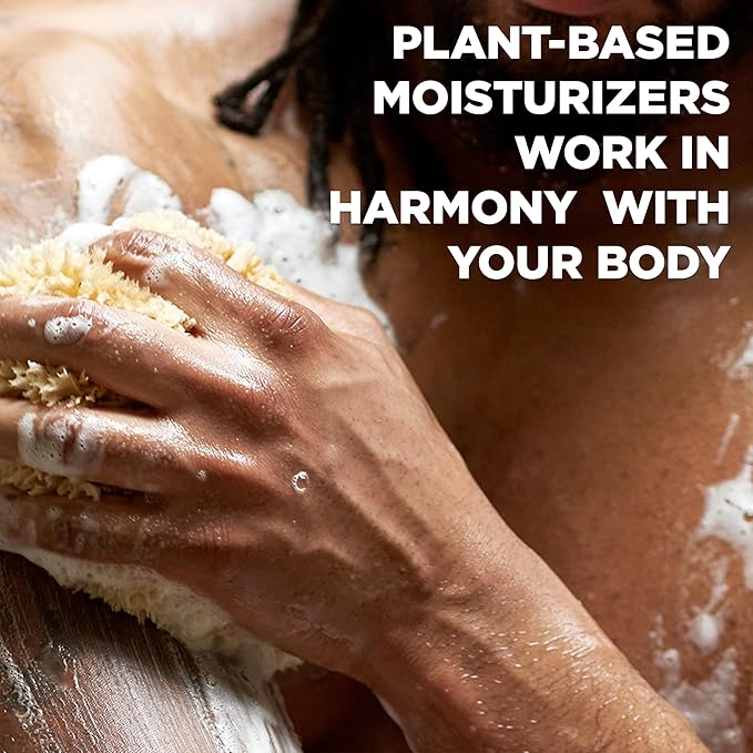 DOVE MEN + CARE Body 4 Count Wash Eucalyptus + Cedar Oil to Rebuild Skin in the Shower with Plant-Based Cleansers and Moisturizers 18 oz