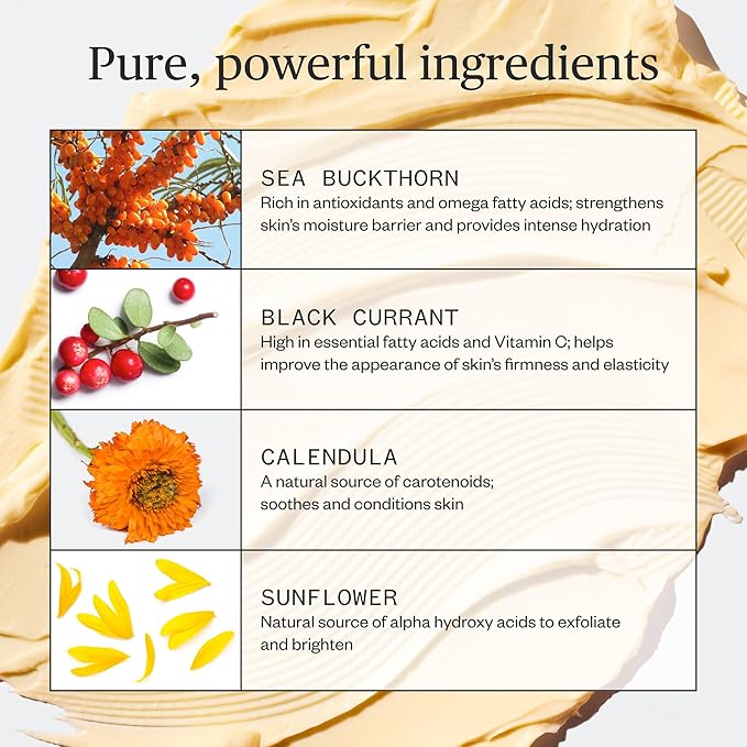 Ursa Major Golden Hour Face Moisturizer | Vegan Recovery Cream for Daily Facial Moisturizing | Repair & Hydrate | Natural Formula for All Skin Types | Cruelty Free & Non-Toxic 1.57 oz