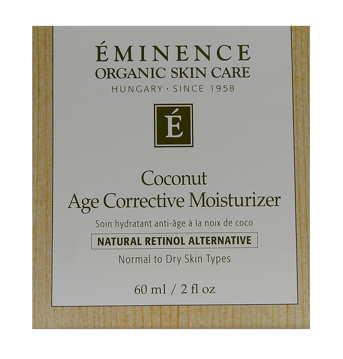 Eminence Organics Coconut Age Corrective Moisturizer, 2 Ounce