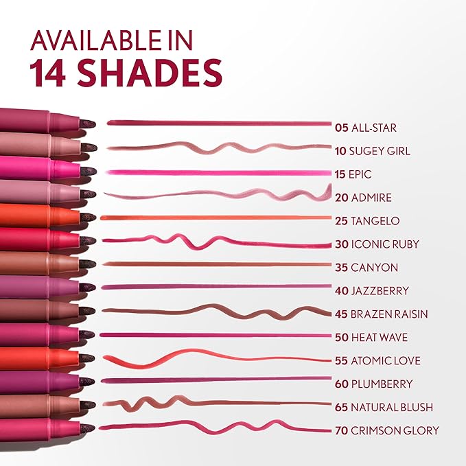 COVERGIRL Outlast, 25 Tangelo, Lipstain, Smooth Application, Precise Pen-Like Tip, Transfer-Proof, Satin Stained Finish, Vegan Formula, 0.06oz