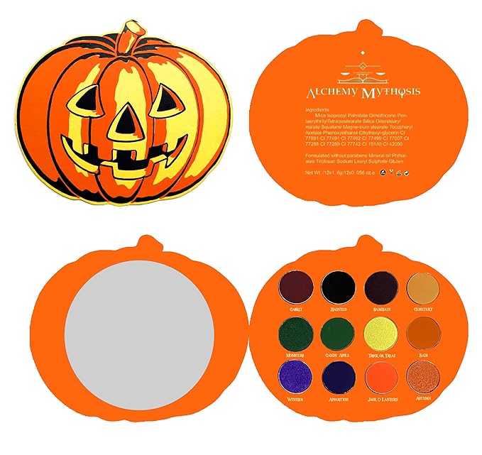 Vintage Halloween Jackolantern Palette