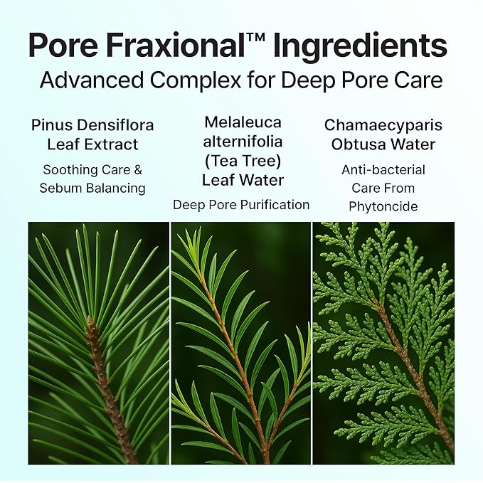 One Shot Pore Clear Pad, Clinically Proven Pore Care Toner Pad, Pore Fraxional Complex, Sebum Control & Exfoliation, pH 5.0 Hypoallergenic, 4.9 fl.oz (60 pads)