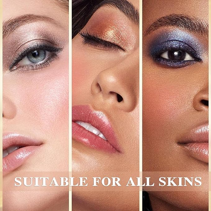 2 Colors Blush Stick,Multi-Use Cream Blush,Waterproofing Highly Pigmented Makeup Stick,Moisturizing Makeup Cream Set A8