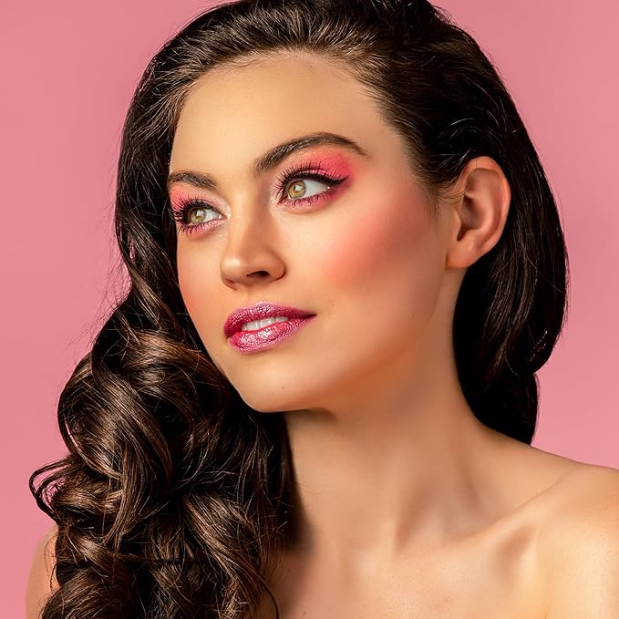 L’Paige L53 – FROSTED AMETHYST Designer Lipstick | Aloe Vera-Based, Long-Lasting, Moisturizing | Cool Berry Pink with Frosted Amethyst Sheen