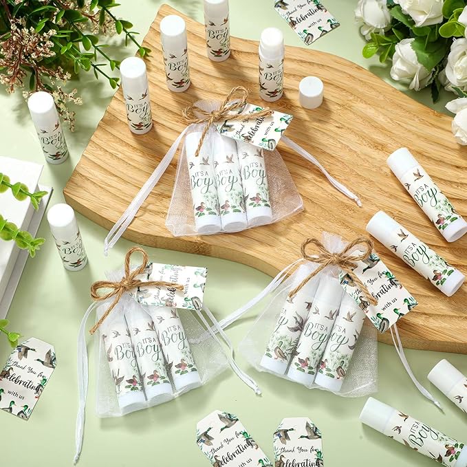 Demissle 50 Pcs Baby Shower Lip (Mallard)